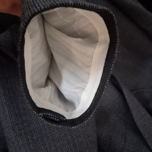 CHAPS 42L Tweed Blazer 100% Wool Jacket Academia Old Money Ivy League Sport Coat - Picture 6 of 16